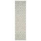 Safavieh Marbella Geometric 2"3" x 8" Light Blue and Ivory Runner, , large