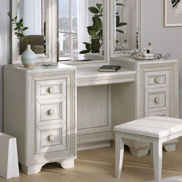 Pulaski Furniture Corp Camila Vanity in White, , large