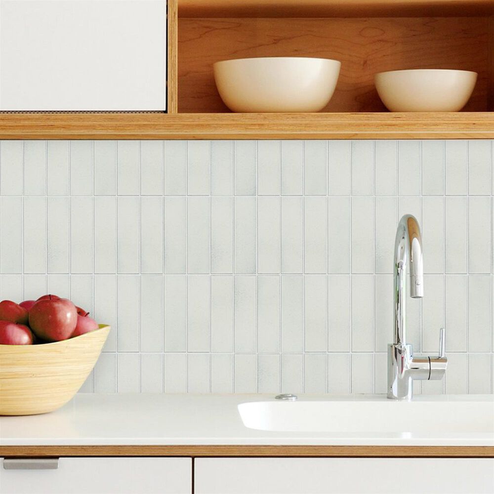 Soho Studio ColorHues Cotton 2" x 8" Lava Stone Tile, , large