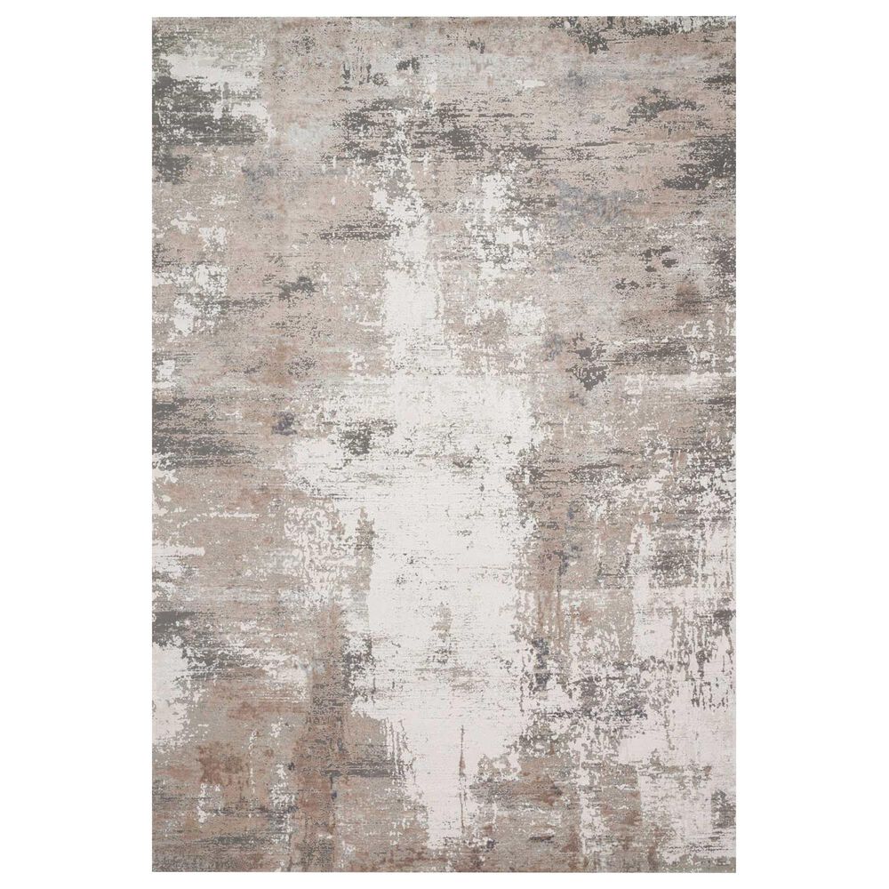 Loloi Sienne SIE-03 9"2" x 12" Ivory and Sand Area Rug, , large