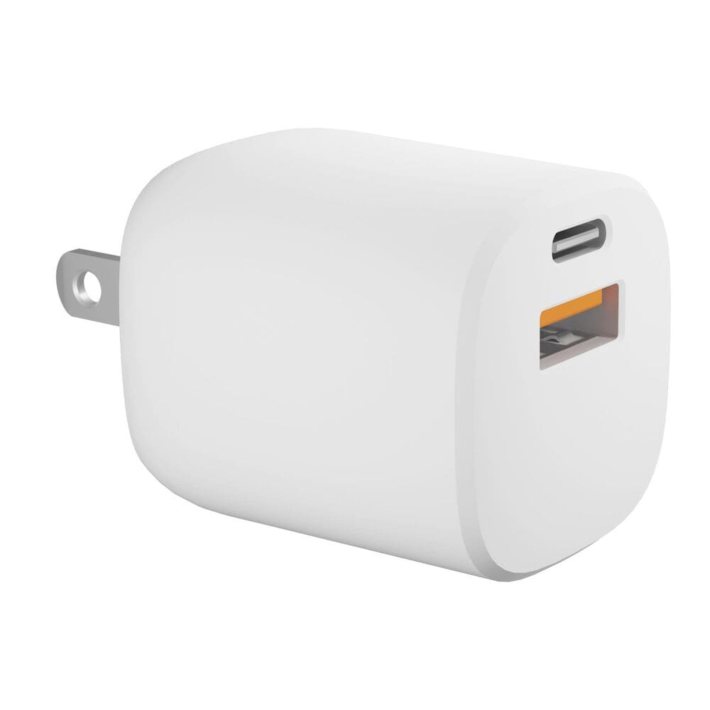 Pom Gear PD30W +QC3.0 30W GaN wall charger Ports A & C, , large