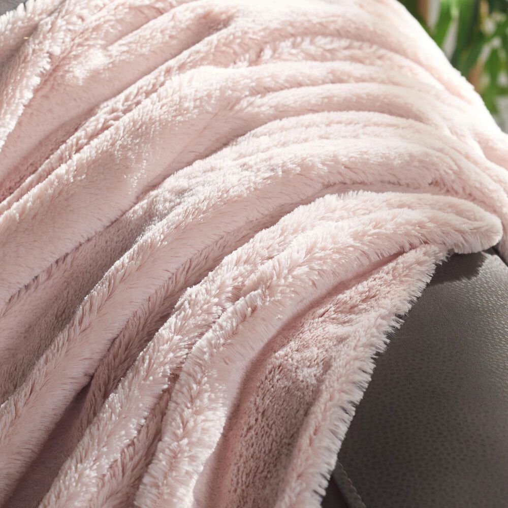 Safavieh Dalson 50&quot; x 60&quot; Throw in Pink, , large