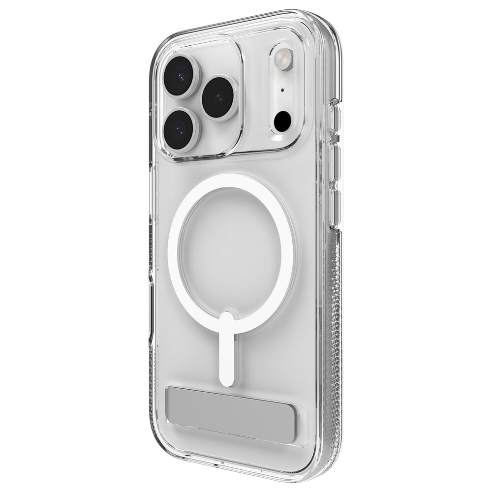 Zagg Crystal Palace Snap Case with Kickstand for Apple iPhone 17 Pro in Clear, , large