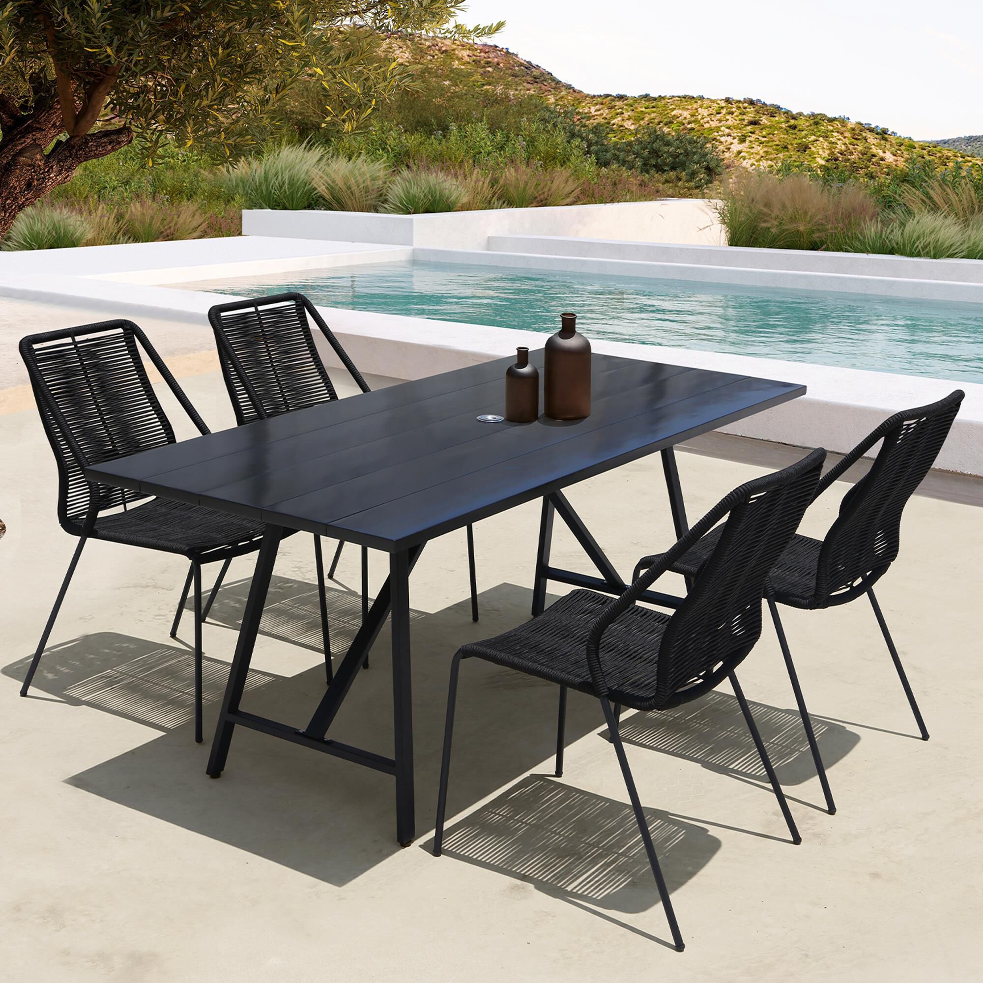 Eucalyptus hotsell dining set