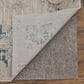 Feizy Pasha 39M9F 5" x 7"6" Beige and Blue Area Rug, , large