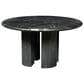 Vanguard Furniture Sae Round Dining Table in Black - Table Only, , large