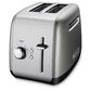 KitchenAid Manual 2-Slice Toaster in Contour Silver, , large