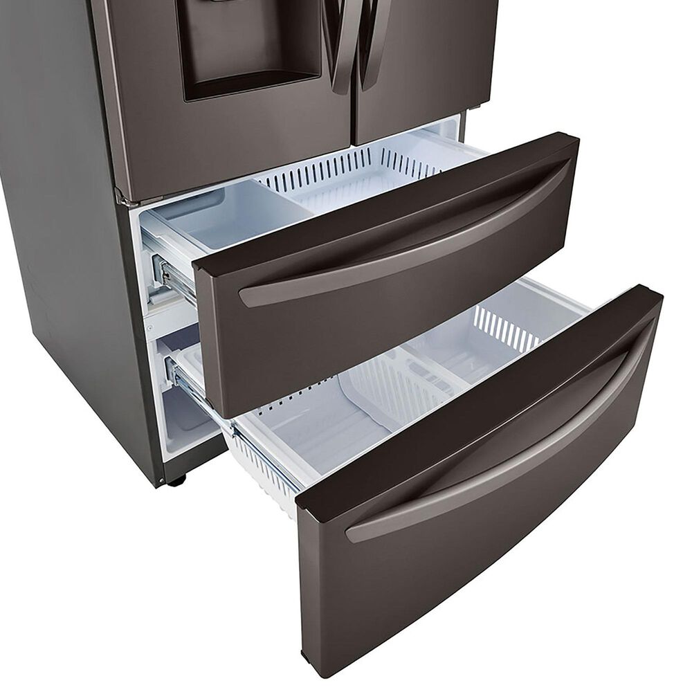 LG 28 Cu. Ft. 4Door French Door Refrigerator with Craft Ice in Black