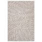 Dalyn Rug Company Sedona Floral 2"3" x 10" Putty Indoor/Outdoor Performance Runner, , large