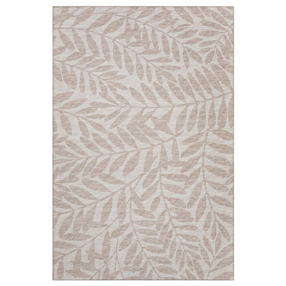 Dalyn Rug Company Sedona Floral 2"3" x 10" Putty Indoor/Outdoor Performance Runner, , large