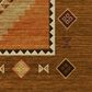 Dalyn Rug Company Phoenix 10" x 14" Walnut Indoor/Outdoor Area Rug, , large
