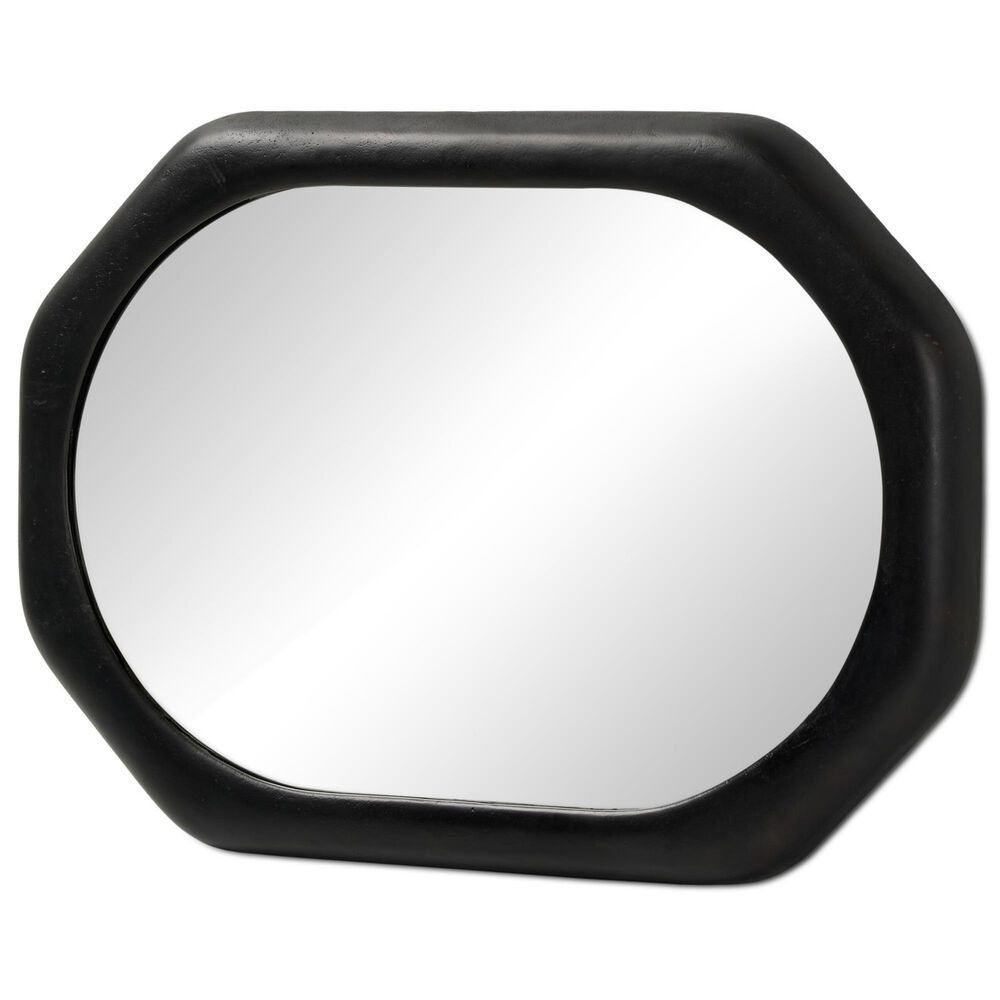 Four Hands Brystol Wall Mirror in Black Antique, , large