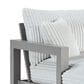 Ashley Moonlight View Outdoor Chaise Lounge in Gray, , large