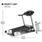 NordicTrack T6.5 S Foldable Treadmill in Black and Gray, , large