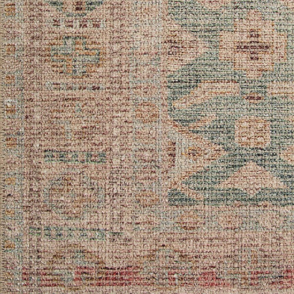 Angela Rose Aubrey 7&#39;6&quot; Round Aqua and Sand Area Rug, , large