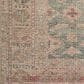 Angela Rose Aubrey 7"6" Round Aqua and Sand Area Rug, , large