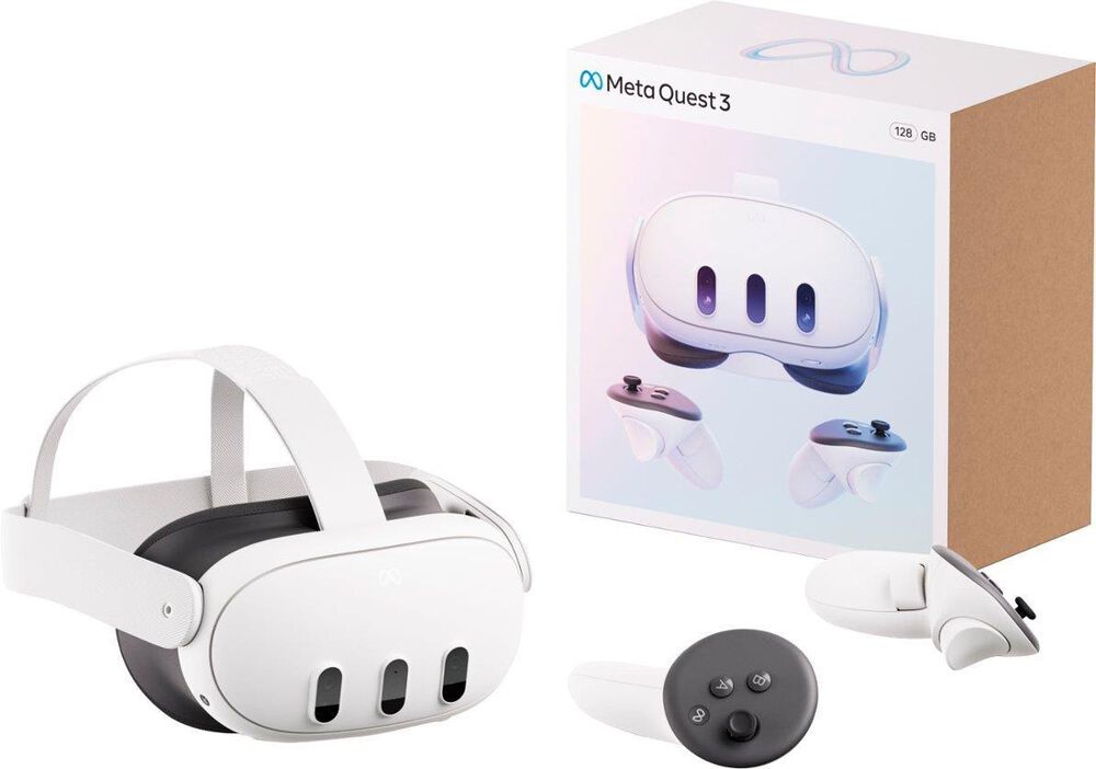 Meta Quest 3 - 128 GB Breakthrough Mixed Reality Powerful 