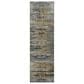 37B Trevi TV14 2"3" x 7"6" Gray Runner, , large