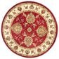 Safavieh Lyndhurst LNH555 5"3" Round Red and Ivory Area Rug, , large