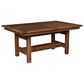 Trailway Llc Sutter Mills 66 inch Dining Table in Rustic Hickory with 1-18" Leaf, , large