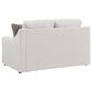 Ashley Maitelynn Stationary Loveseat in Chalk, , large