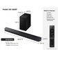 Samsung Q-Series 3.1.2 Channel 40.55" Soundbar with Wireless Subwoofer in Titan Black, , large