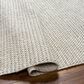 Surya Reika REK-2300 2" x 3" Off-White, Light Slate, Black Area Rug, , large