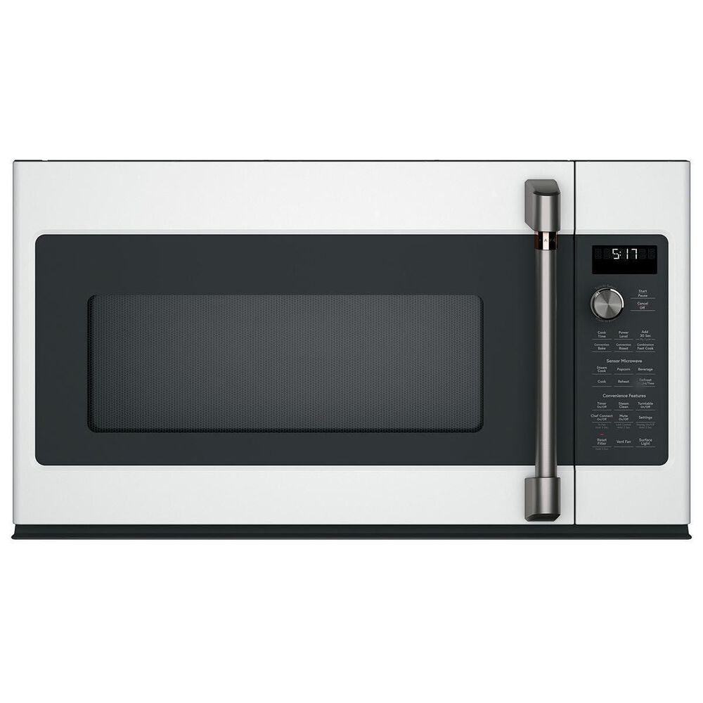 Cafe Handle and Knob Kit for Microwave Oven in Brushed Black, , large