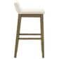 Armen Living Annikah Bar Height Stool in Putty Brown, , large