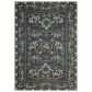 Rifle Paper Co. x Loloi Fiore FIO-01 3"2" Round Navy and Grey Area Rug, , large