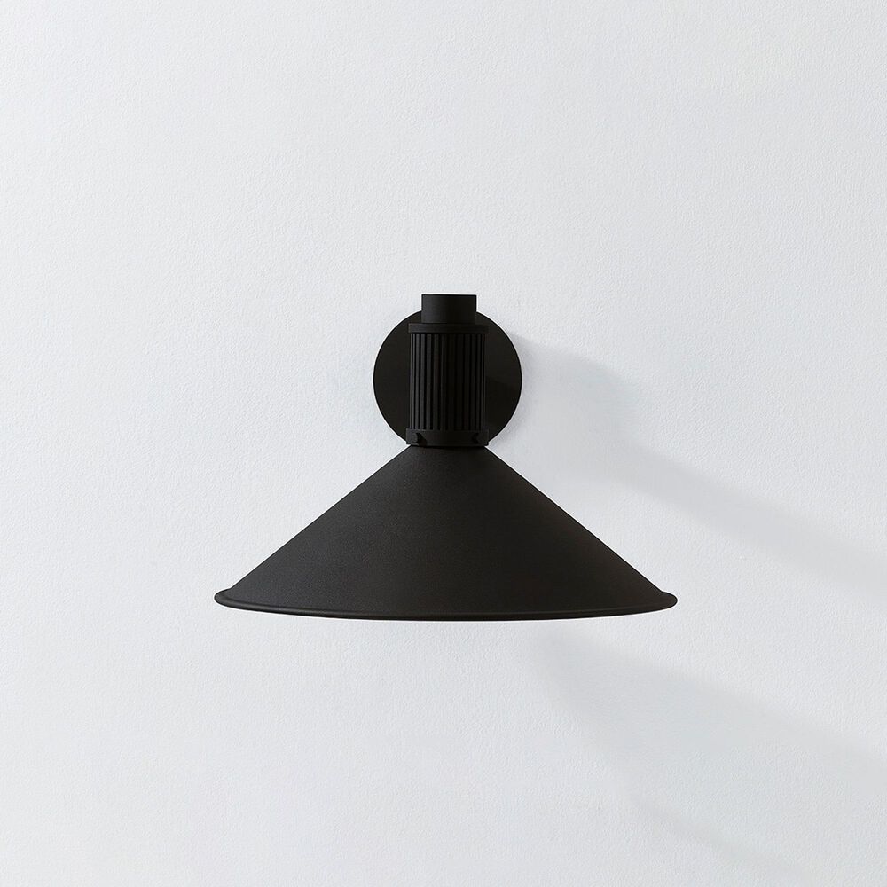 Troy Lighting Elani 11" 1-Light Exterior Wall Sconce in Texture Black, , large