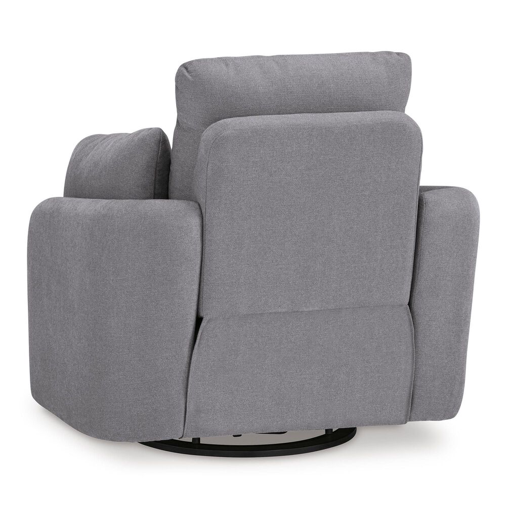 Ashley Modmax Swivel Glider Recliner in Granite, , large