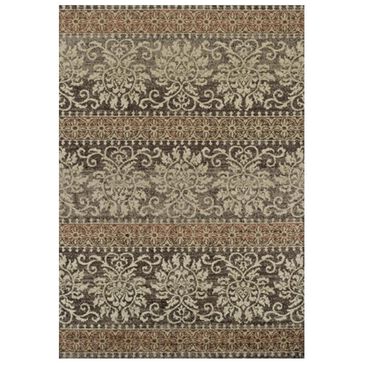 Dalyn Rug Company Gala GA6 4"9" x 7" Chocolate Area Rug , , large