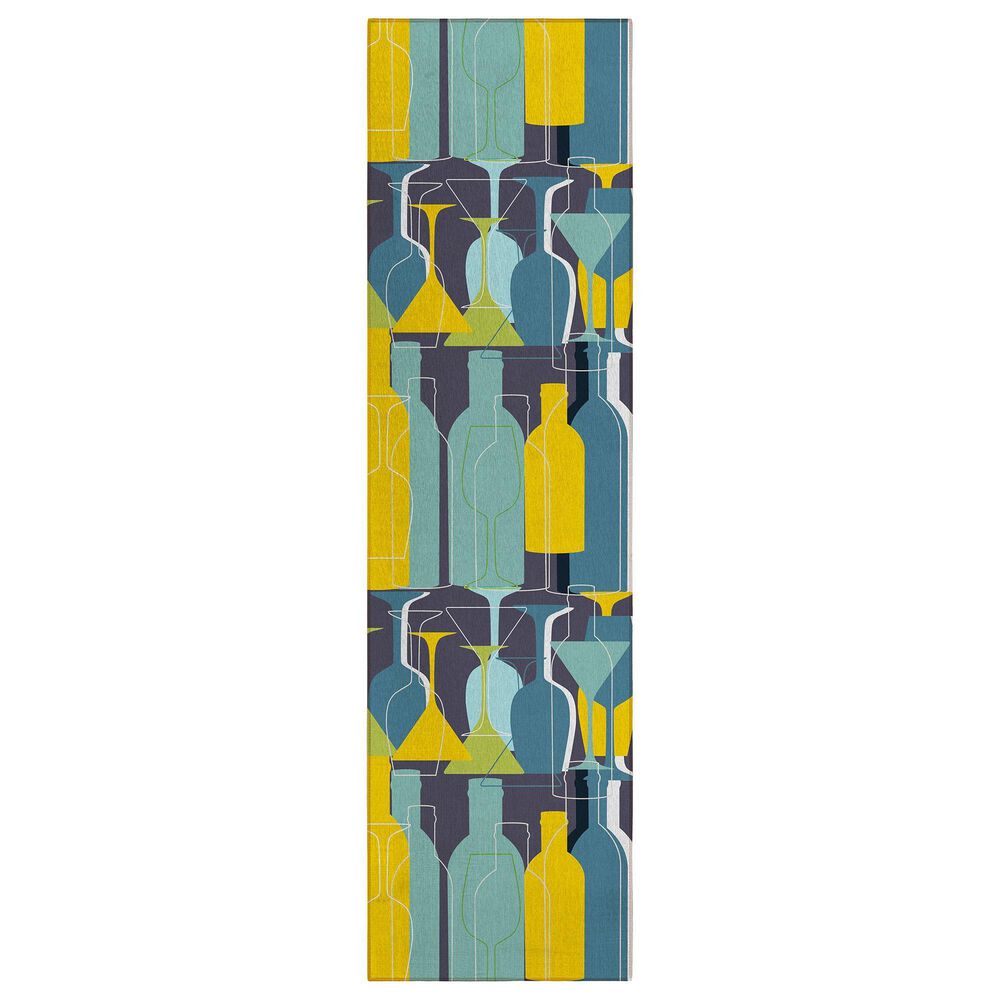 Dalyn Rug Company Kendall KE13 2"3" x 7"6" Ink Runner, , large