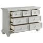 Oxford Baby Weston 7 Drawer Dresser and Changer Top in Vintage White, , large