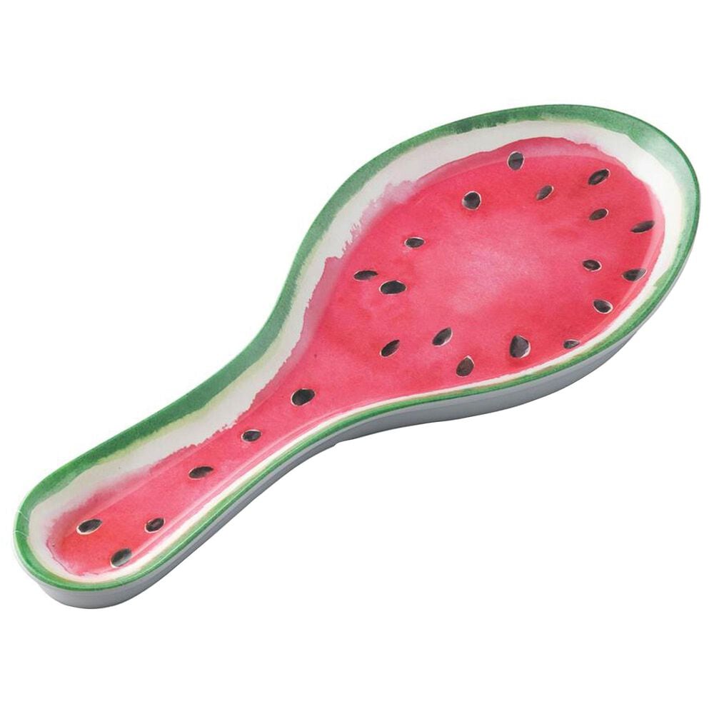 Supreme Watermelon Melamine Spoon Rest in Red, , large