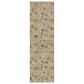 Dalyn Rug Company Soft Essentials Floral Coffee 2"3" x 7"6" Indoor/Outdoor Runner, , large