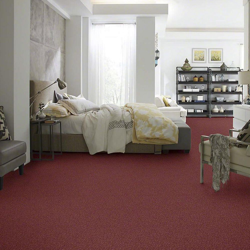Shaw Barracan Classic I Carpet in Cranberry, , large