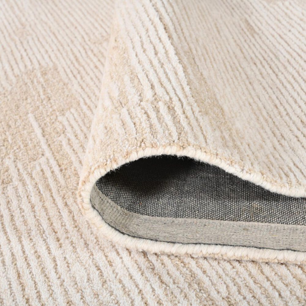 Amer Rugs Mexico Ivory and Sand 3'6" x 5'6" Area Rug, , large