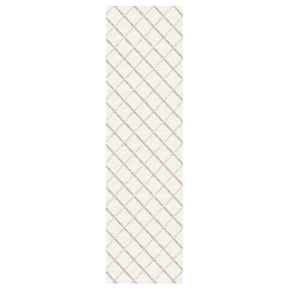Dalyn Rug Company York 2"3" x 12" Ivory Indoor/Outdoor Runner, , large