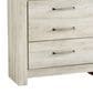 Ashley Bellaby 5-Piece Queen Panel Bedroom Set in Whitewash, , large