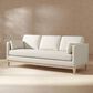 Jennifer Taylor Home Knox Stationary Sofa in Flax White, , large