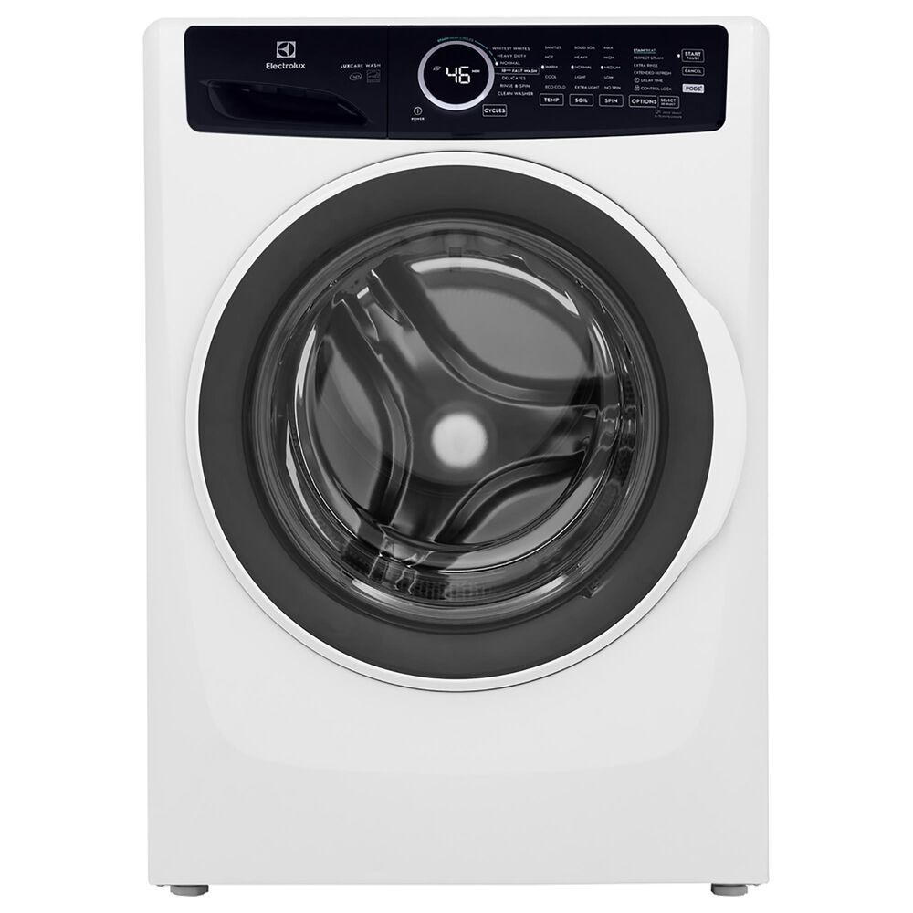 Electrolux 4.5 Cu. Ft. Front Load Washer and Electric Dryer Laundry Pair with Pedestals in White, , large