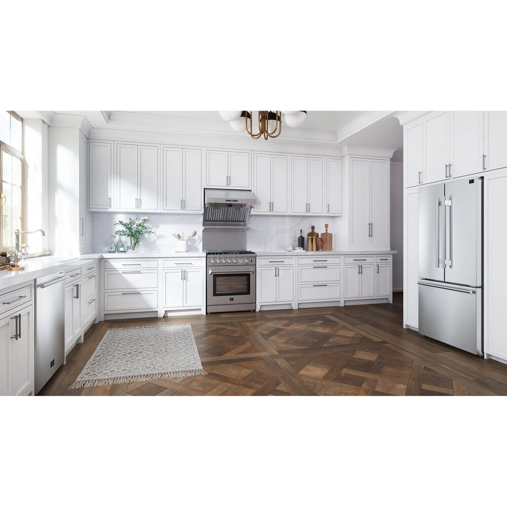 Forno Pozzo 24" Built-In Tall Tub Top Control Dishwasher with 49 dBA in Stainless Steel, , large