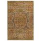 Dalyn Rug Company Silk Road Curry, Paprika, Gold, Copper and Navy 3" x 5" Area Rug, , large