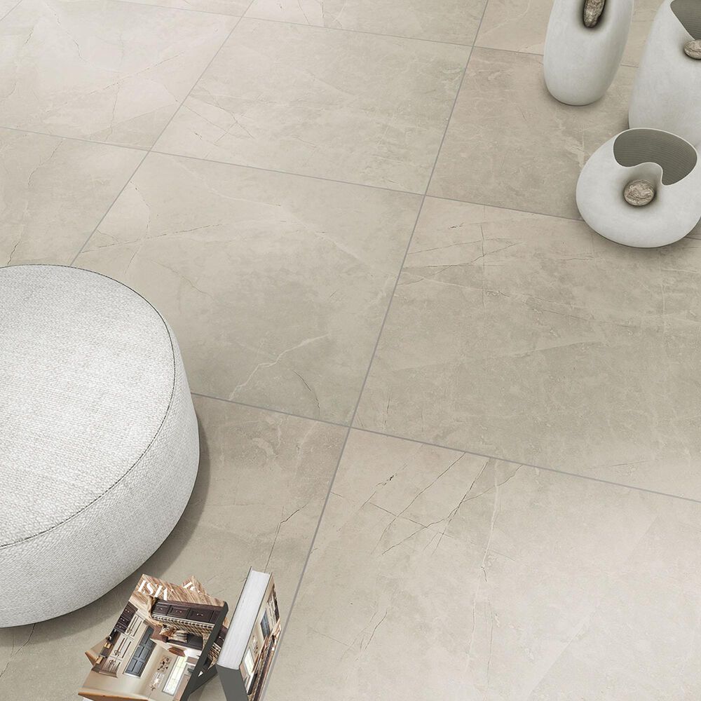 MS International Sande Ivory 24&quot; x 24&quot; Porcelain Tile, , large