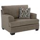 Ashley Stonemeade Chair and a Half with Ottoman in Nutmeg, , large