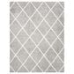 Safavieh Parma Shag PMA515G 9" x 12" Grey and Cream Area Rug, , large