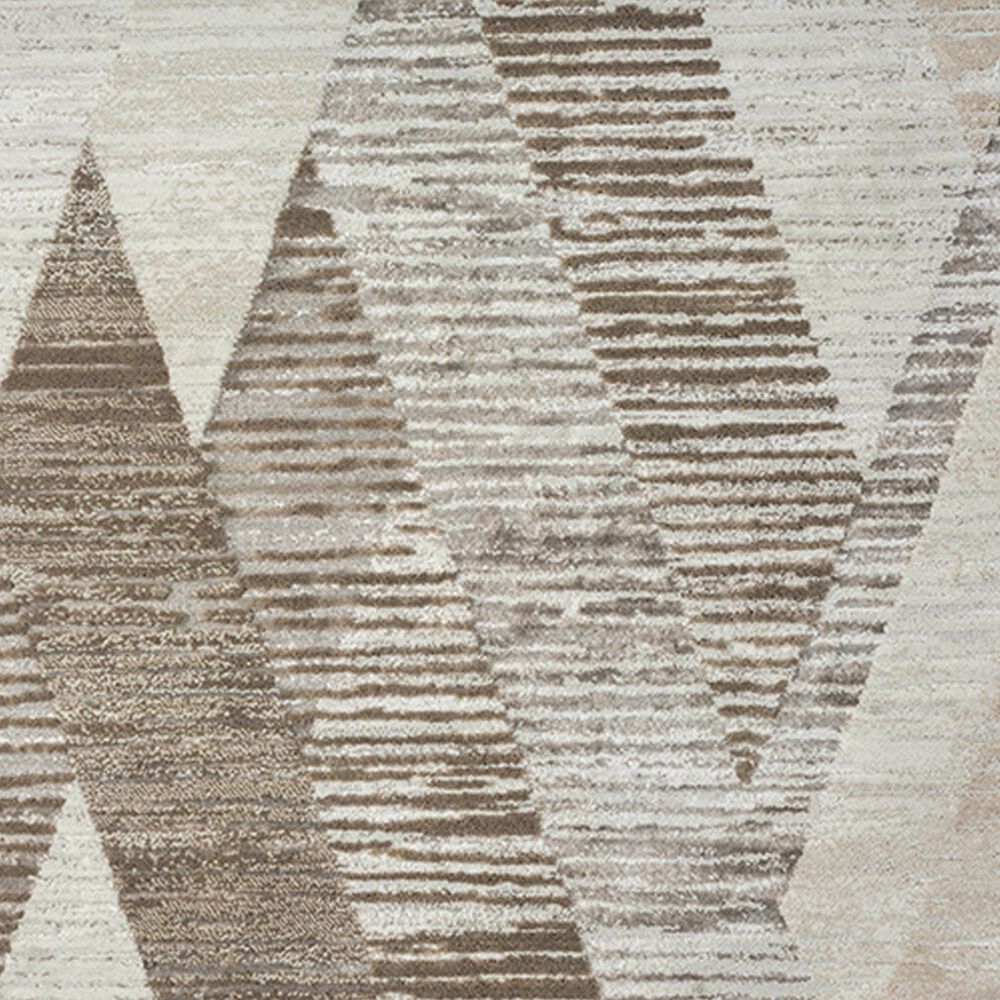 L&amp;R Resources Brisbane Geometric Gray 9' x 11'10" Area Rug, , large