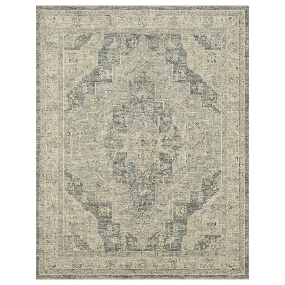 Karastan Adalia Kumra 9" x 12"2" Dark Gray Area Rug, , large
